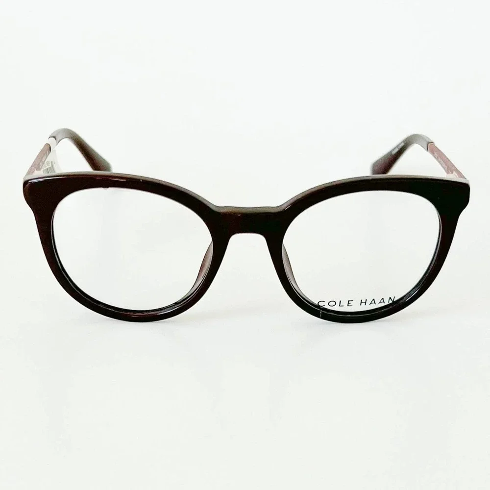 COLE HAAN Eyeglasses CH5002 (604) OXBLOOD New!